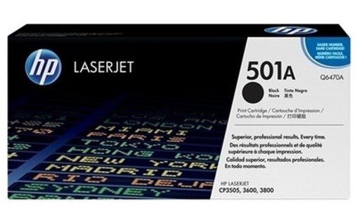 HP 501A Toner Noir Q6470A