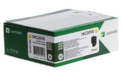 Lexmark CS720 Toner Jaune 74C20Y0