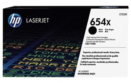 HP 654X Toner Noir CF330X