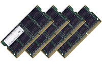 Mémoire RAM 32 Go (4 x 8 Go) SODIMM 1600 MHz DDR3 PC3-12800