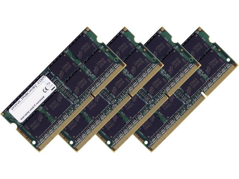 Mémoire RAM 32 Go (4 x 8 Go) SODIMM 1600 MHz DDR3 PC3-12800