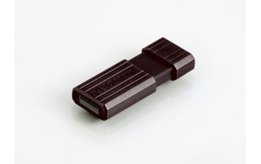 Verbatim PinStripe 64GB 64Go USB 2.0 Noir lecteur USB flash