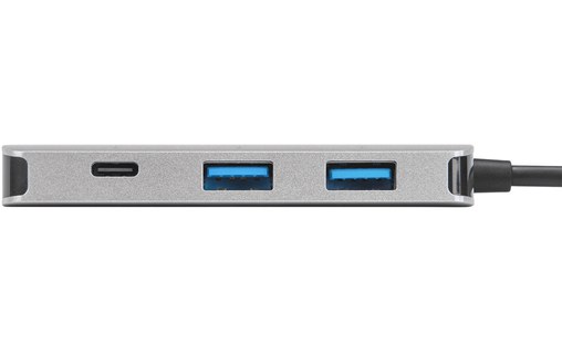 Targus ACH228 USB-C 2x USB-A+2x USB-C Argent