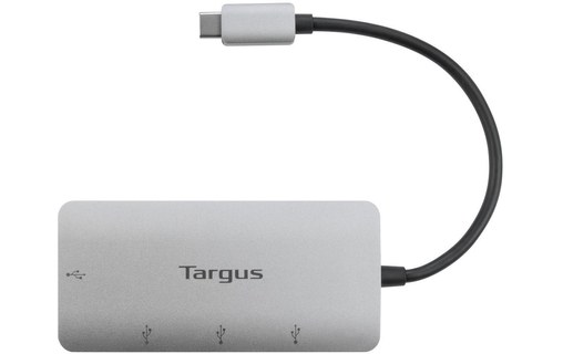 Targus ACH226EU hub & concentrateur USB 3.2 Gen 1 Type-C 5000 Mbit/s Argent