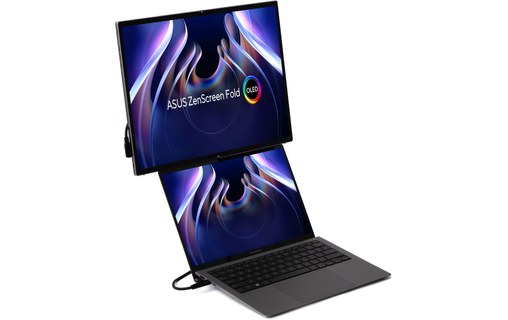 Écran 17,3" Asus ZenScreen Pliable MQ17QH - OLED USB-C