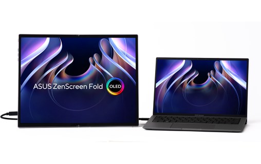 Écran 17,3" Asus ZenScreen Pliable MQ17QH - OLED USB-C