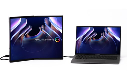 Écran 17,3" Asus ZenScreen Pliable MQ17QH - OLED USB-C