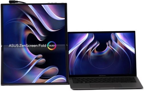 Écran 17,3" Asus ZenScreen Pliable MQ17QH - OLED USB-C