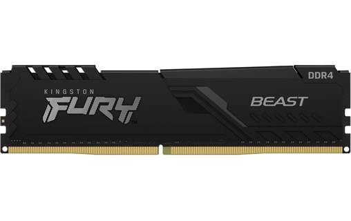 Mémoire Kingston FURY Beast 8 Go (2 x 4 Go) DDR4 2666 MHz CL16