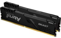 Mémoire Kingston FURY Beast 8 Go (2 x 4 Go) DDR4 2666 MHz CL16