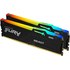 Mémoire RAM Kingston FURY Beast RGB 128 Go (2 x 64 Go) DDR5 5600 MHz CL36