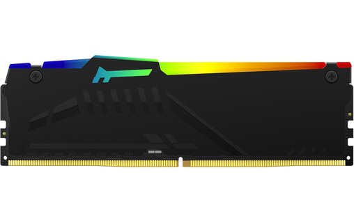 Mémoire RAM Kingston FURY Beast RGB 128 Go (2 x 64 Go) DDR5 5600 MHz CL36