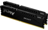 Mémoire DIMM DDR5 6000MHz Kingston, 32Gb (2x 16Gb) Fury Beast Noir RGB EXPO _ K