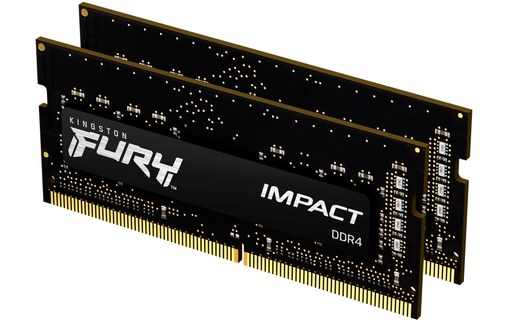 KINGSTON - Fury Impact - Mémoire - 32 Go (2 x 16 Go) - DDR4 - 3200 MHz CL20