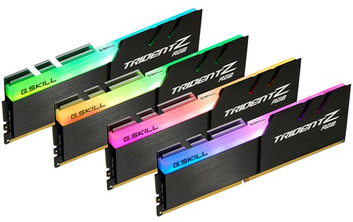 G.Skill Trident Z RGB F4-3600C16Q-64GTZRC module de mémoire 64 Go 4 x 16 Go DDR4