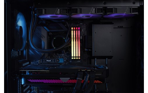 Mémoire RAM Kingston FURY Beast RGB 128 Go (2 x 64 Go) DDR5 5600 MHz CL36