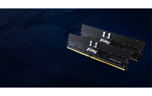 Mémoire ECC RDIMM DDR5 5600MHz Kingston, 32Gb Fury Renegade Pro Black EXPO _ KF