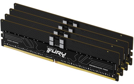 Mémoire ECC RDIMM DDR5 5600MHz Kingston, 32Gb Fury Renegade Pro Black EXPO _ KF