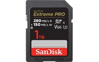 Carte SDXC SanDisk Extreme Pro 1 To, UHS-II, V60