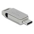 Clé USB-C et USB-A Delock 54073 16 Go - Argent - USB 3.2
