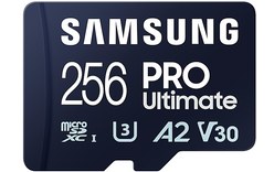 Carte microSDXC Samsung PRO Ultimate 256 Go avec adaptateur SD, UHS-I, V30