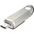 Clé USB-C SanDisk Ultra Luxe 64 Go - Argent - USB 3.2
