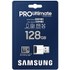 Carte microSDXC Samsung PRO Ultimate 128 Go avec adaptateur SD, UHS-I, V30