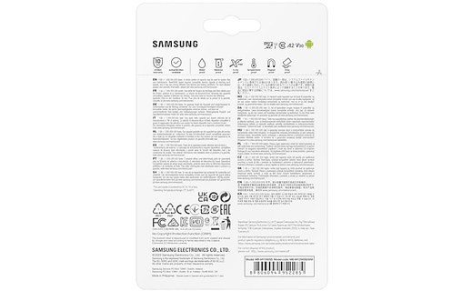 Carte microSDXC Samsung PRO Ultimate 256 Go avec adaptateur SD, UHS-I, V30
