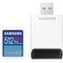 Carte SDXC Samsung PRO Plus 512 Go avec adaptateur USB, UHS-I, V30