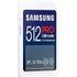 Carte SDXC Samsung PRO Ultimate 512 Go avec adaptateur USB, UHS-I, V30