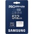 Carte microSDXC Samsung PRO Ultimate 512 Go avec adaptateur USB, UHS-I, V30