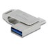 Clé USB-C et USB-A Delock 54075 64 Go - Argent - USB 3.2