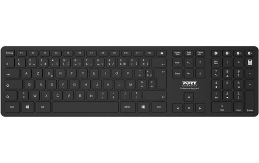 Clavier sans fil PORT Designs 900903 - Noir