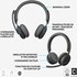 Micro-casque sans fil Logitech Zone Wireless 2 UC Stéréo, Graphite