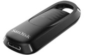 Clé USB-C SanDisk Ultra Slider 128 Go - Noir - USB 3.2