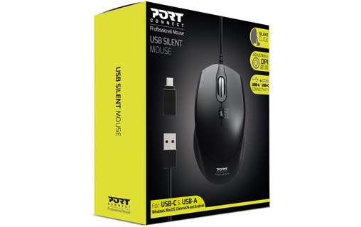 Souris PORT Designs 900711 - Noire