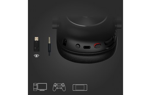 Casque gaming sans fil Logitech PRO X 2 Lightspeed, Noir - Bluetooth