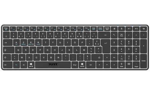 Clavier sans fil PORT Designs 911002 - Noir
