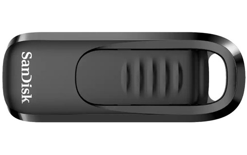 Clé USB-C SanDisk Ultra Slider 128 Go - Noir - USB 3.2