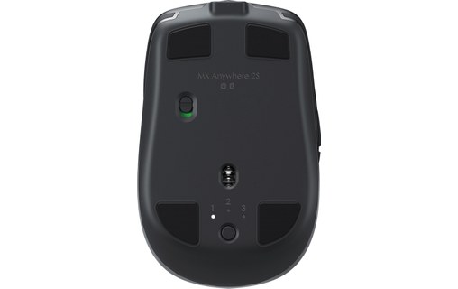 Logitech MX Anywhere 2s souris Bureau Droitier RF sans fil + Bluetooth Laser 400