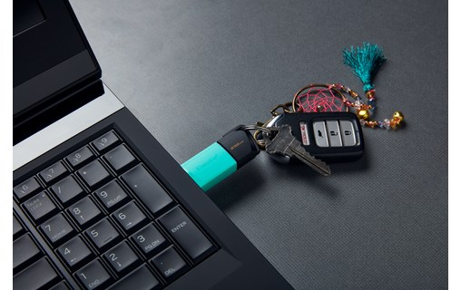 Kingston Technology DataTraveler 256GB USB3.2 Gen1 Exodia M (Noir + Turquoise)