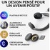 Micro-casque sans fil Logitech Zone Wireless 2 UC Stéréo, Graphite