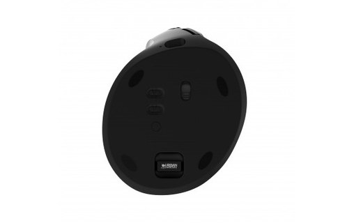 Souris sans fil Urban Factory Ergo Pro - Noire - Pour gaucher, Ergonomique