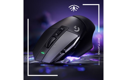 Souris Gaming sans fil Logitech G502 X Lightspeed - Noire