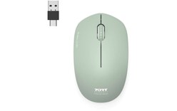 Souris sans fil PORT Designs 900543 - Verte