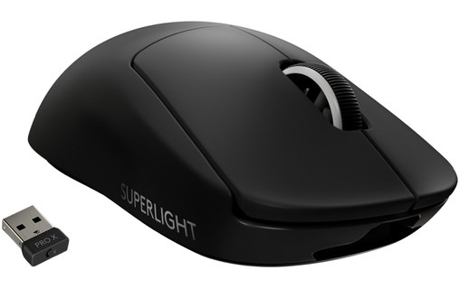 Souris Gaming sans fil Logitech Pro X Superlight - Noire