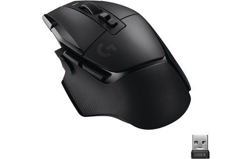 Souris Gaming sans fil Logitech G502 X Lightspeed - Noire