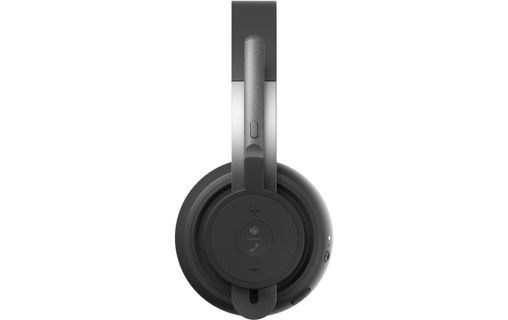 Micro-casque sans fil Logitech Zone Teams Stéréo, Graphite - Bluetooth