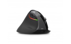 Souris sans fil Urban Factory Ergo Pro - Noire - Pour gaucher, Ergonomique