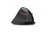 Souris sans fil Urban Factory Ergo Pro - Noire - Pour gaucher, Ergonomique